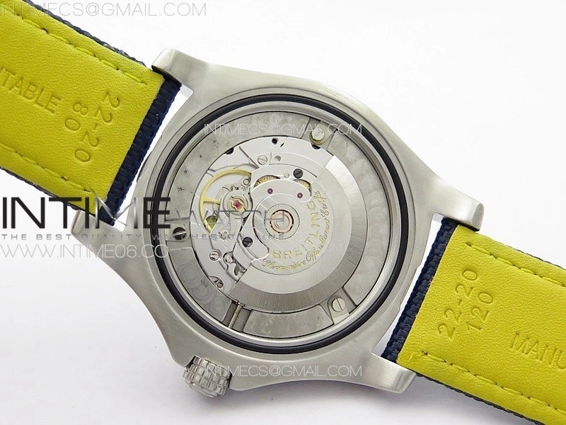 Avenger Automatic 43mm SS B50 Best Edition Blue Dial on Blue Nylon Strap A2824