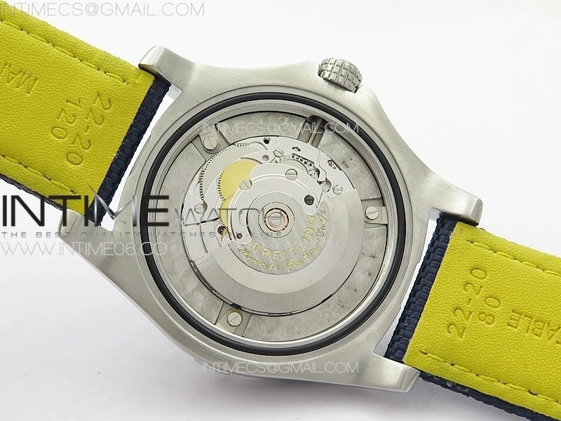 Avenger Automatic 43mm SS B50 Best Edition Blue Dial on Blue Nylon Strap A2824