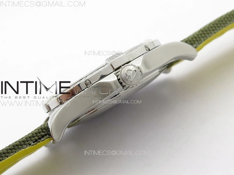 Avenger Automatic 43mm SS B50 Best Edition Green Dial on Green Nylon Strap A2824