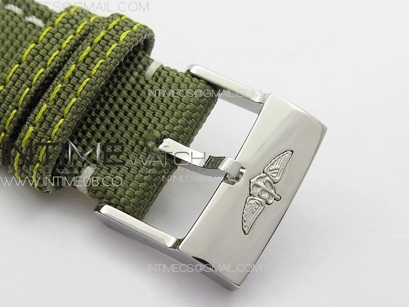 Avenger Automatic 43mm SS B50 Best Edition Green Dial on Green Nylon Strap A2824