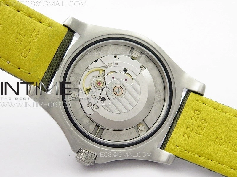 Avenger Automatic 43mm SS B50 Best Edition Green Dial on Green Nylon Strap A2824
