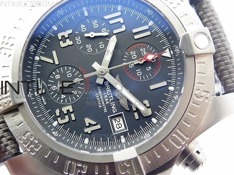 Avenger Bandit Titanium B50 Best Edition Gray Dial on Gray Nylon Strap A7750