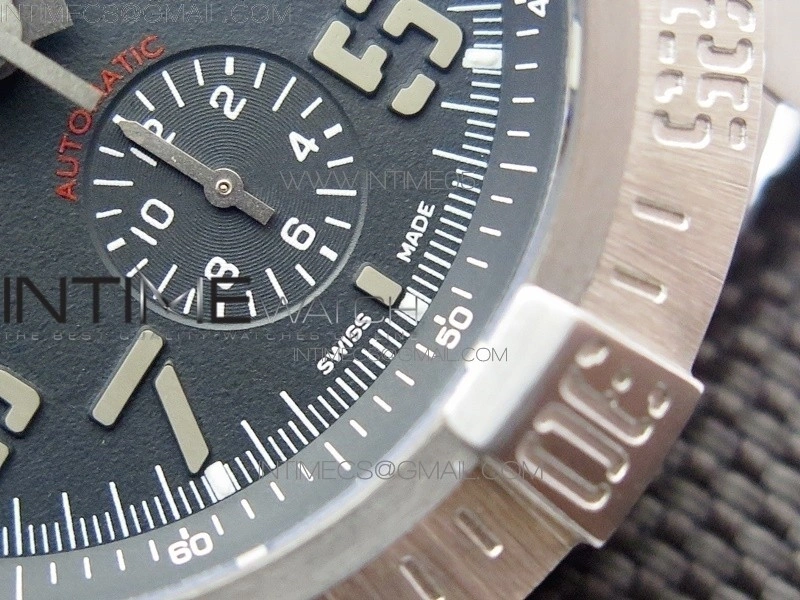 Avenger Bandit Titanium B50 Best Edition Gray Dial on Gray Nylon Strap A7750