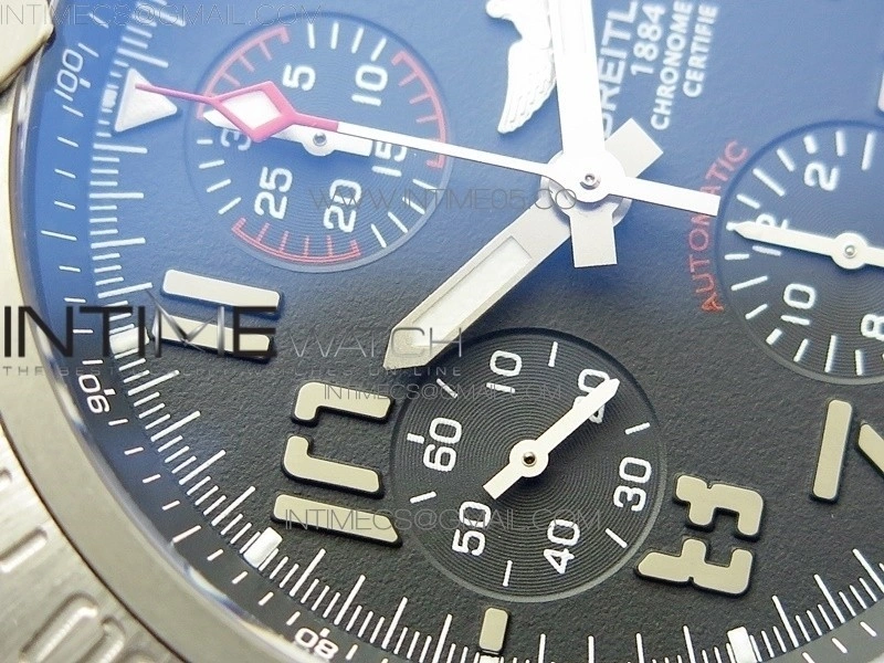 Avenger Bandit Titanium B50 Best Edition Gray Dial on Gray Nylon Strap A7750
