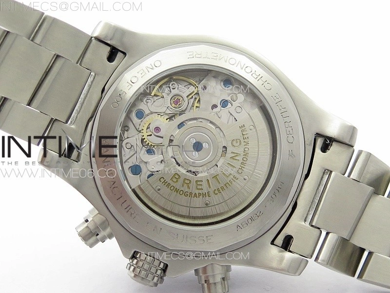 Avenger Chrono SS 369 Subdial B50 Gray Dial on SS Bracelet A7750