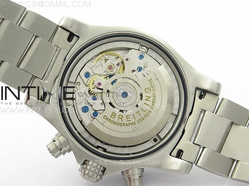 Avenger Chrono SS 369 Subdial B50 Gray Dial on SS Bracelet A7750