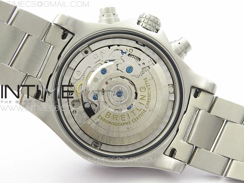 Avenger Chrono SS 369 Subdial B50 Gray Dial on SS Bracelet A7750