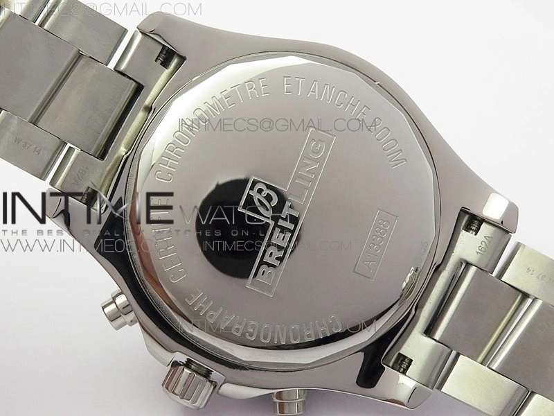 Avenger Chronograph 43mm SS B12F Best Edition Blue Dial on SS Bracelet A7750