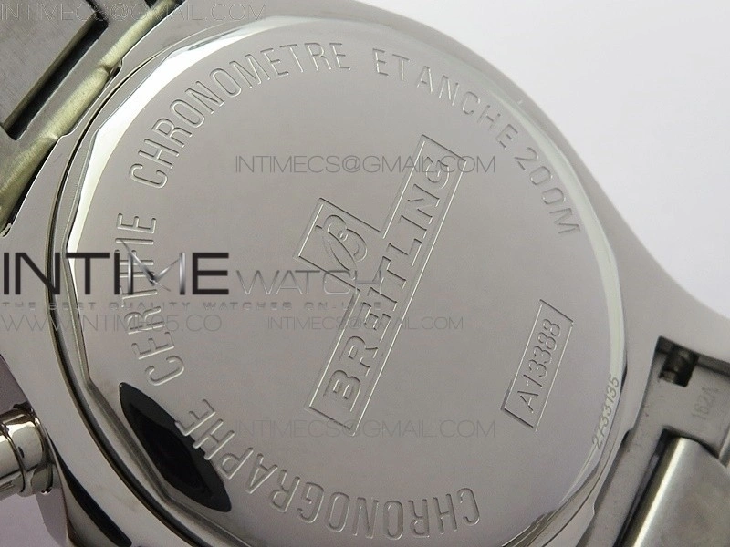 Avenger Chronograph 43mm SS B12F Best Edition Blue Dial on SS Bracelet A7750