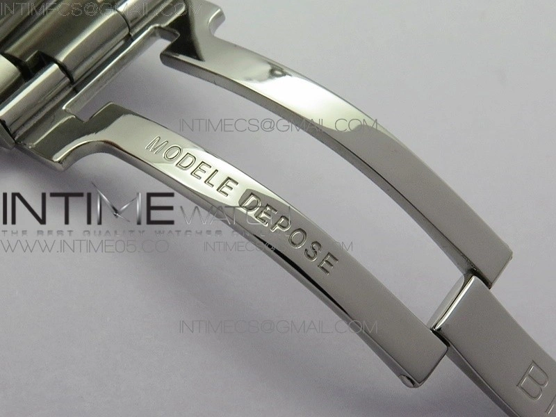 Avenger Chronograph 43mm SS B12F Best Edition White Dial on SS Bracelet A7750