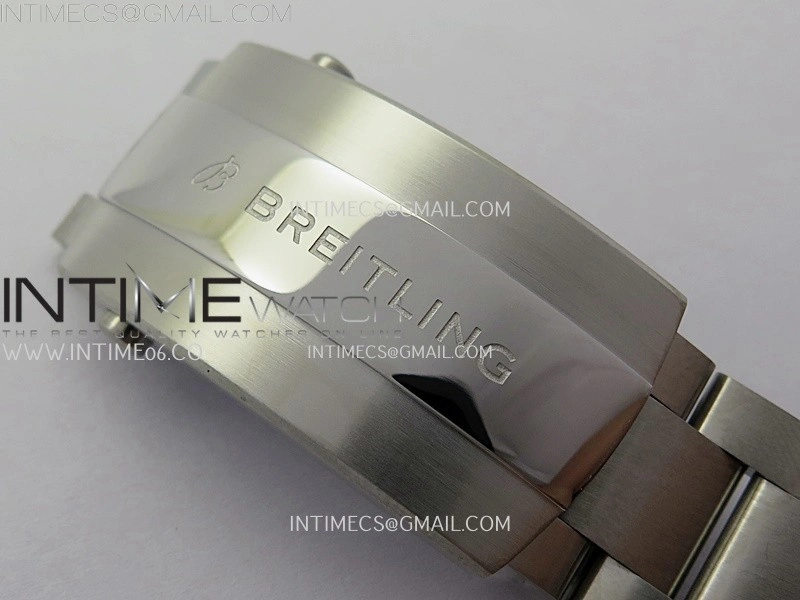 Avenger Chronometer 42mm SS BLSF 1:1 Best Version Green Dial On SS Bracelet A2824