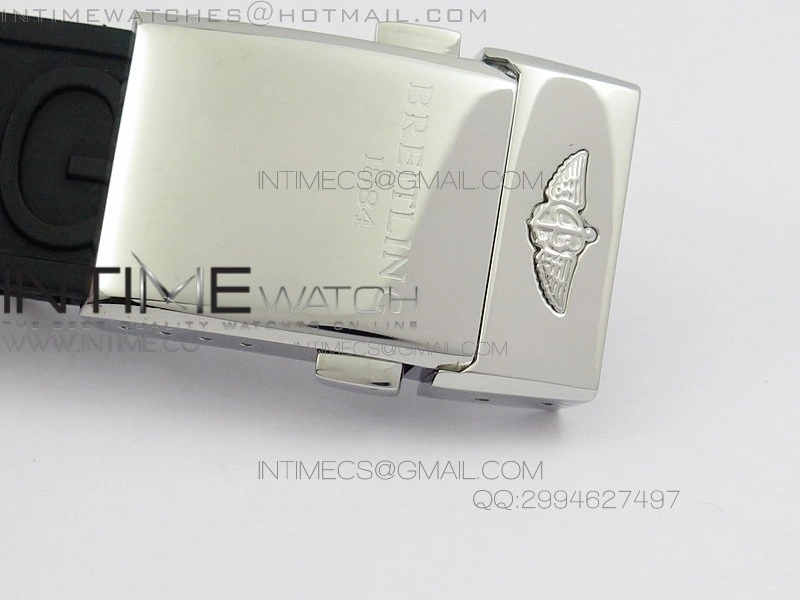 Avenger GMT SS Black Sticks Marker Dial on Rubber strap A2836