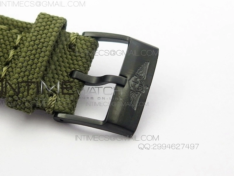 Avenger II Seawolf PVD Black CF Dial on Green Nylon Strap A2836