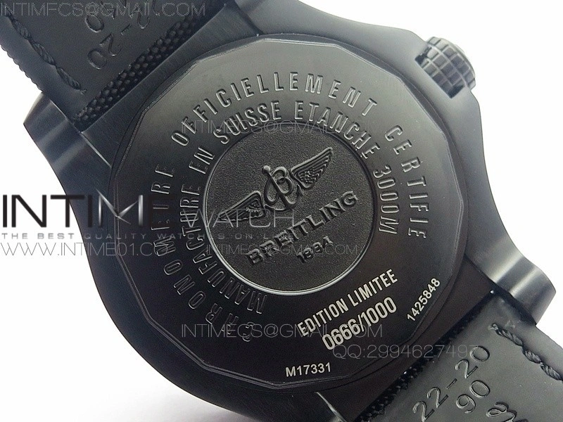 Avenger II Seawolf PVD Black Dial Yellow Markers on Black Nylon Strap A2836