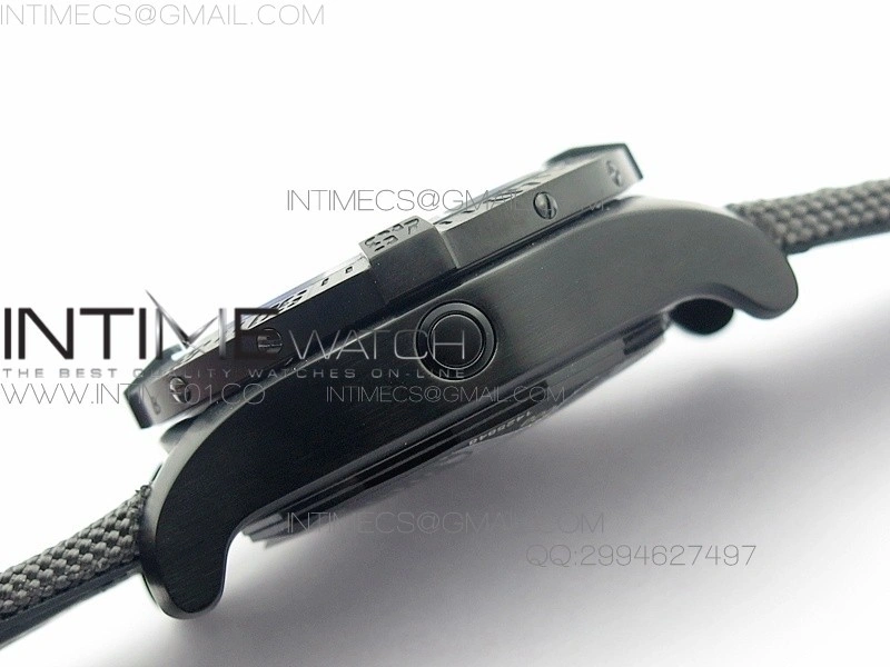 Avenger II Seawolf PVD Black Dial on Gray Nylon Strap A2836