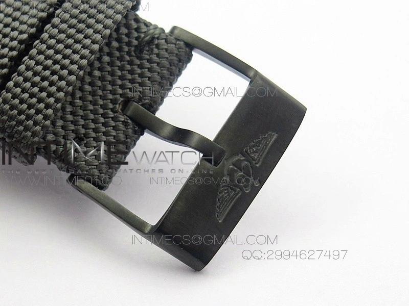 Avenger II Seawolf PVD Black Dial on Gray Nylon Strap A2836