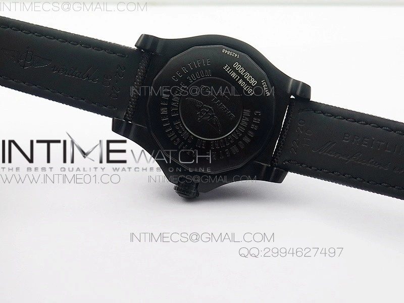 Avenger II Seawolf PVD Black Dial on Gray Nylon Strap A2836