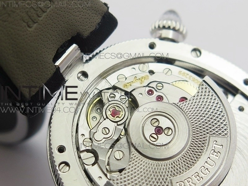 Reine de Naples 8918BB SS ZF 1:1 Best Edition White MOP Dial Diamonds Bezel on Black Fabric Strap A537