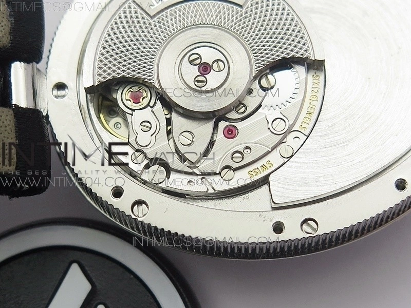 Reine de Naples 8918BB SS ZF 1:1 Best Edition White MOP Dial Diamonds Bezel on Black Fabric Strap A537