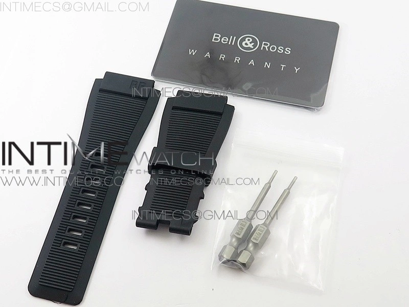 BR 03-92 Diver RG Black Dial on Rubber Strap MIYOTA 9015