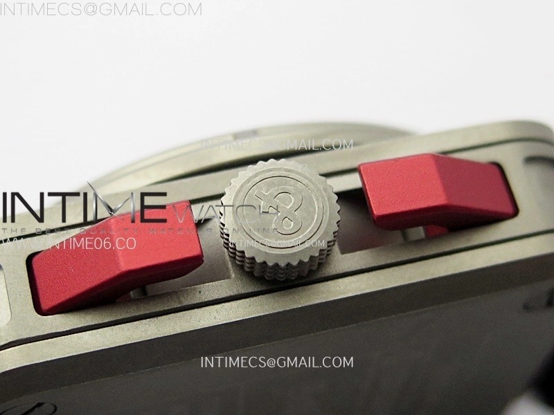 BR 03-94 Chrono Ti B12 Carbon Dial on Black Rubber Strap A7750