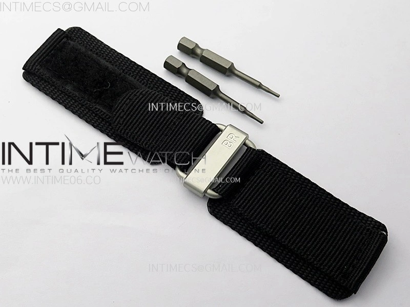 BR 03-94 Chrono Ti B12 Carbon Dial on Black Rubber Strap A7750