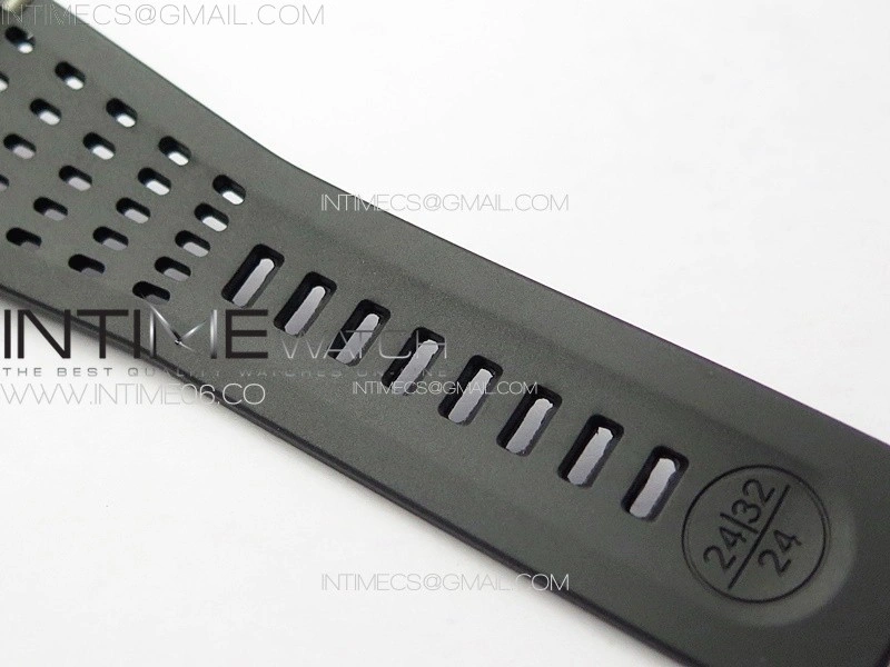BR 03-94 Chrono Yellow Inner SS B50 Black Dial on Black Rubber Strap A7750