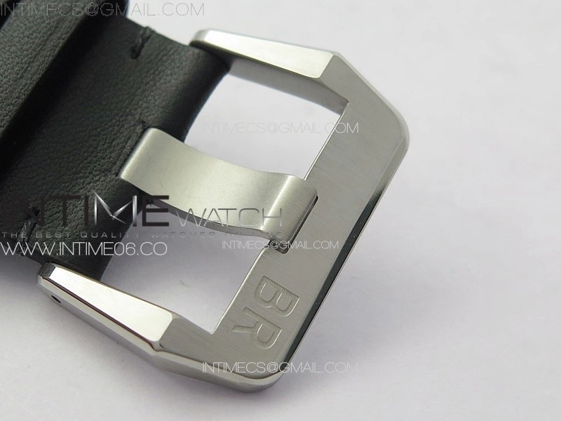 BR03-93 GMT SS B12 Black Dial on Black Leather Strap A2836 V2