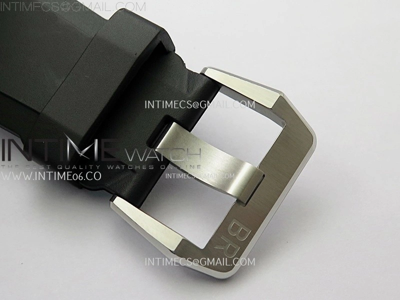 BR03A 41mm SS B12 Best Edition Black Dial on Black Rubber Strap MIYOTA 9015