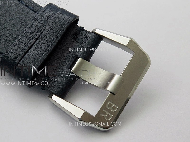 BR03A 41mm SS B12 Best Edition Blue Dial on Blue Leather Strap MIYOTA 9015