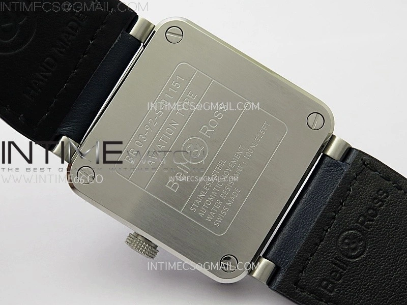 BR03A 41mm SS B12 Best Edition Blue Dial on Blue Leather Strap MIYOTA 9015