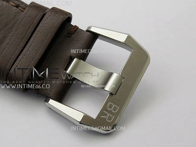 BR03A 41mm SS B12 Best Edition Brown Dial on Brown Leather Strap MIYOTA 9015