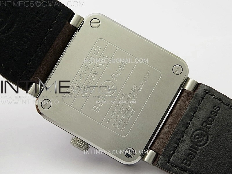 BR03A 41mm SS B12 Best Edition Brown Dial on Brown Leather Strap MIYOTA 9015