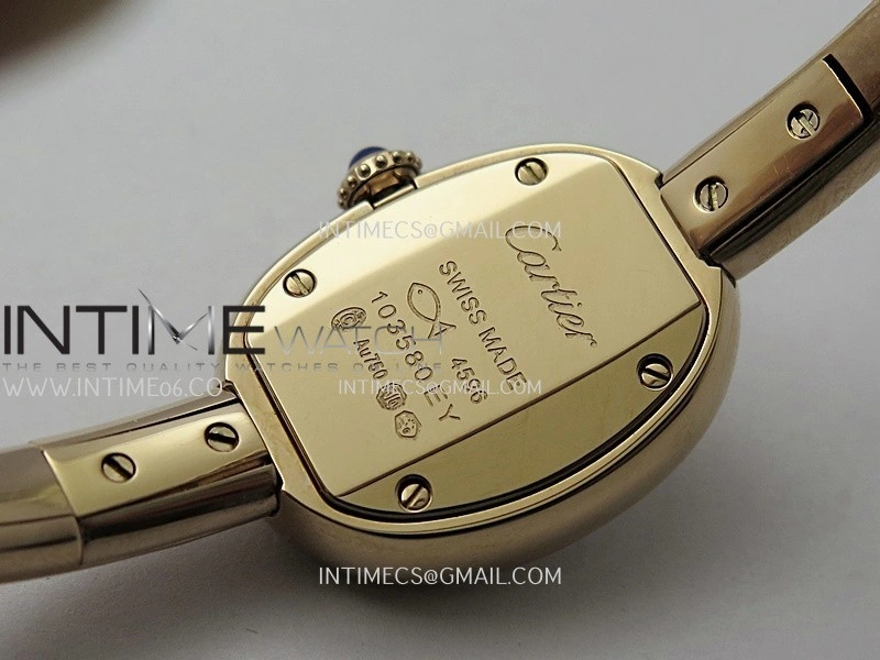 Baignoire Watch RG AF 1:1 Best Edition Silver Dial On RG Bracelet RONDA Quartz