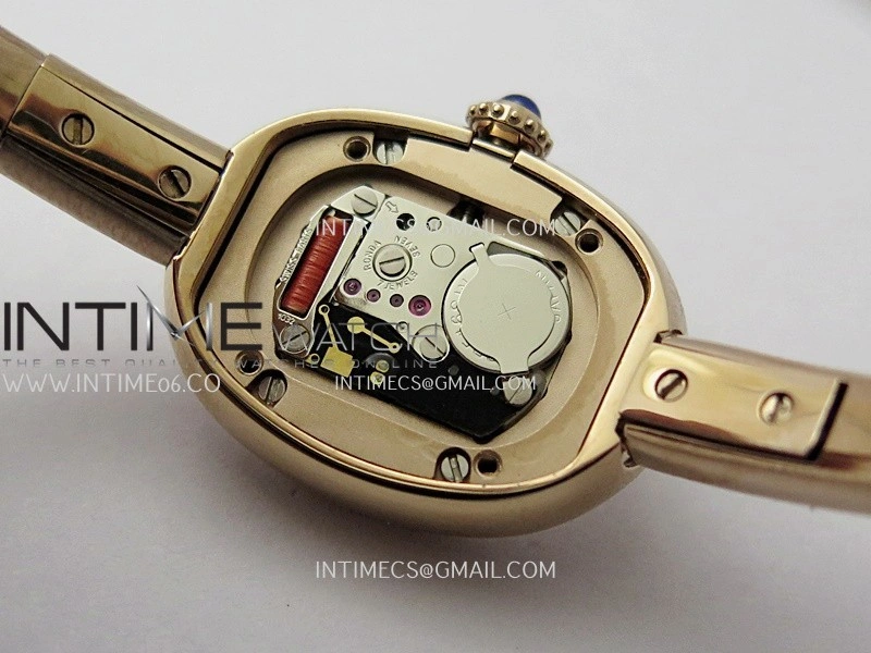 Baignoire Watch RG AF 1:1 Best Edition Silver Dial On RG Bracelet RONDA Quartz