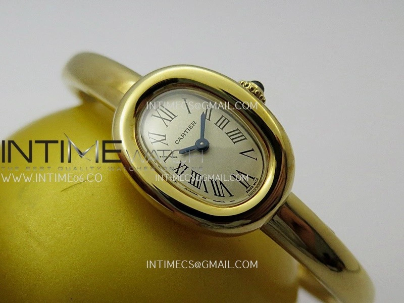 Baignoire Watch YG AF 1:1 Best Edition Silver Dial On YG Bracelet RONDA Quartz