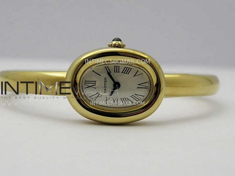 Baignoire Watch YG AF 1:1 Best Edition Silver Dial On YG Bracelet RONDA Quartz