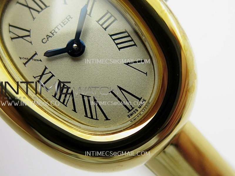 Baignoire Watch YG AF 1:1 Best Edition Silver Dial On YG Bracelet RONDA Quartz