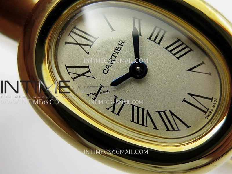 Baignoire Watch YG AF 1:1 Best Edition Silver Dial On YG Bracelet RONDA Quartz