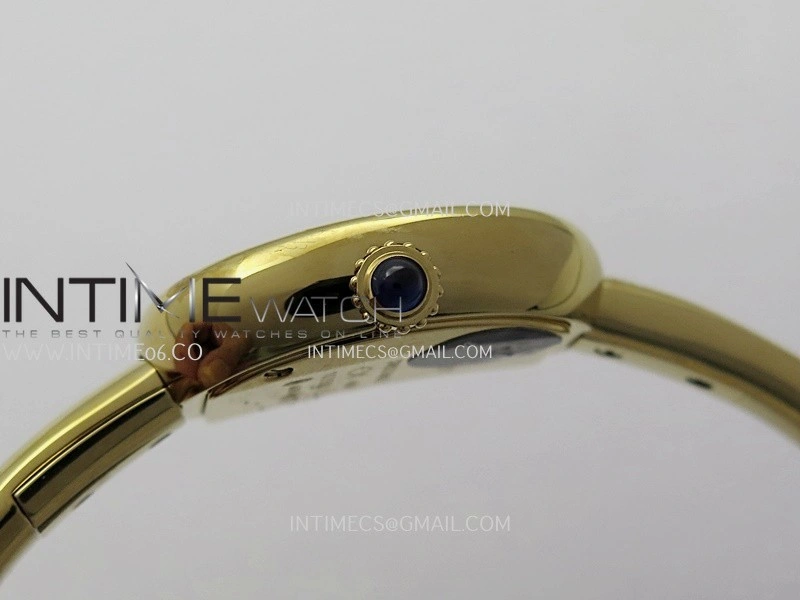 Baignoire Watch YG AF 1:1 Best Edition Silver Dial On YG Bracelet RONDA Quartz