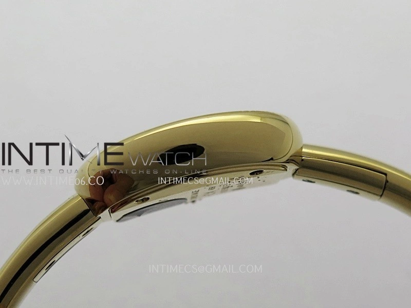 Baignoire Watch YG AF 1:1 Best Edition Silver Dial On YG Bracelet RONDA Quartz