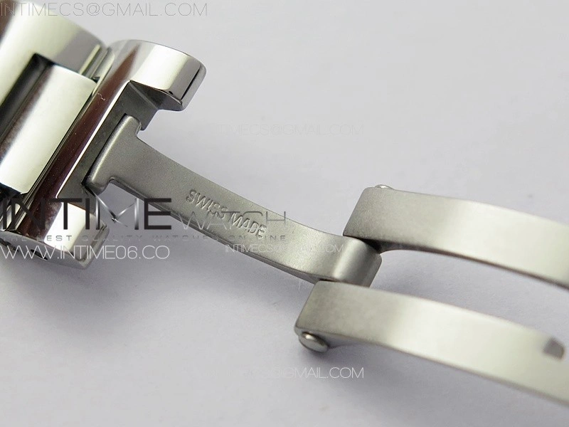 Ballon Bleu 33mm SS RG 3KF 1:1 Best Edition White MOP Dial on SS Bracelet A076