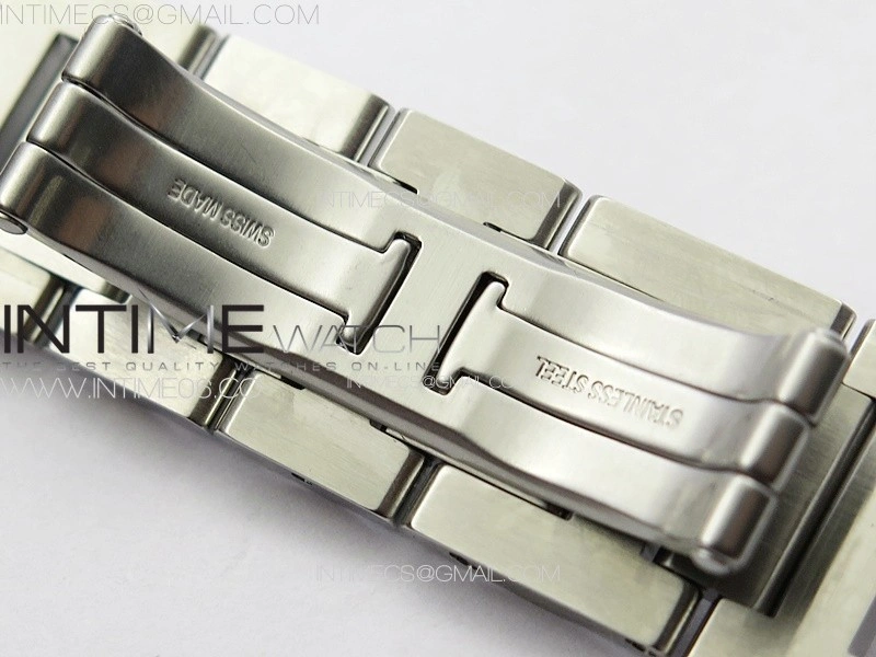 Ballon Bleu 33mm SS RG 3KF 1:1 Best Edition White MOP Dial on SS Bracelet A076
