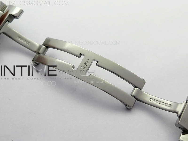 Ballon Bleu 33mm SS RG 3KF 1:1 Best Edition White MOP Dial on SS Bracelet A076