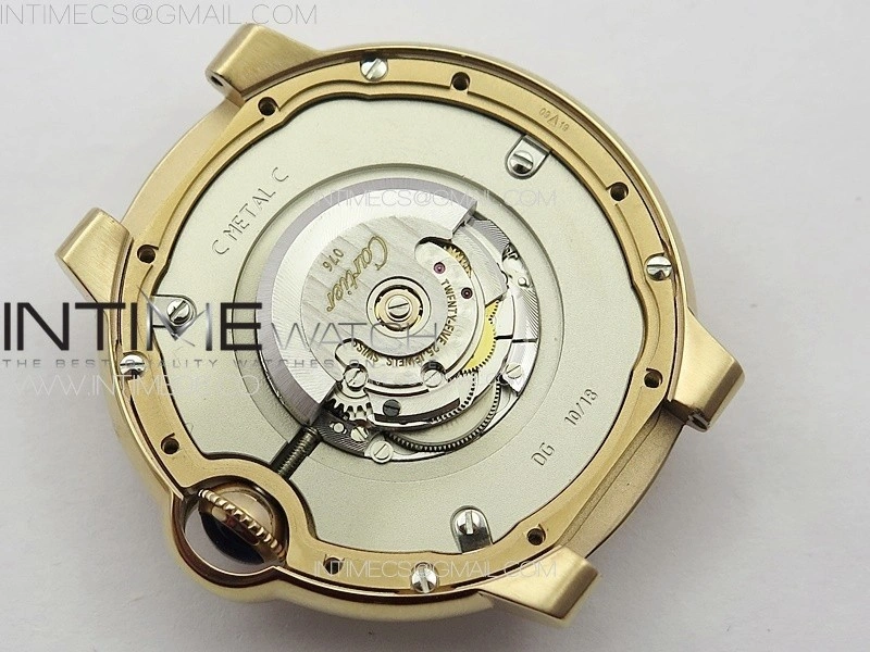 Ballon Bleu 36mm RG 3KF 1:1 Best Edition White Textured Dial on SS Bracelet A076