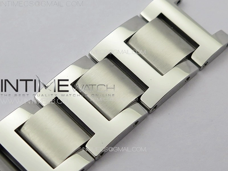 Ballon Bleu 42mm SS 3KF 1:1 Best Edition Black Texture Dial on SS Bracelet A2824