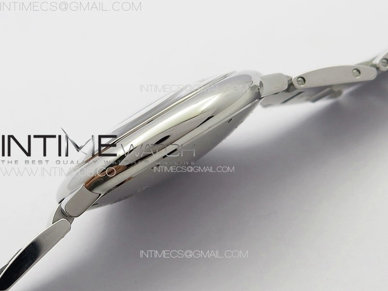 Ballon Bleu 42mm SS 3KF 1:1 Best Edition White Texture Dial on SS Bracelet A2824