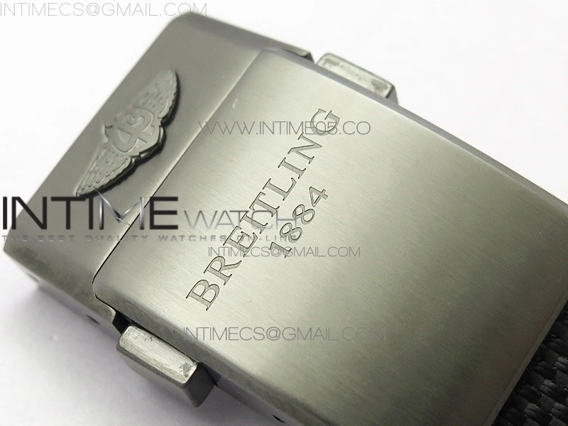 Avenger Bandit Titanium DLC B50 Best Edition Black Dial on Black Yellow Gummy strap A7750