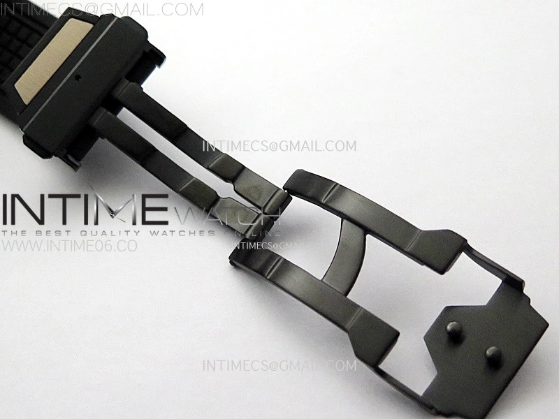 Square Bang Unico 42mm RG BBF 1:1 Best Edition Skeleton Dial on Black Rubber Strap A1280