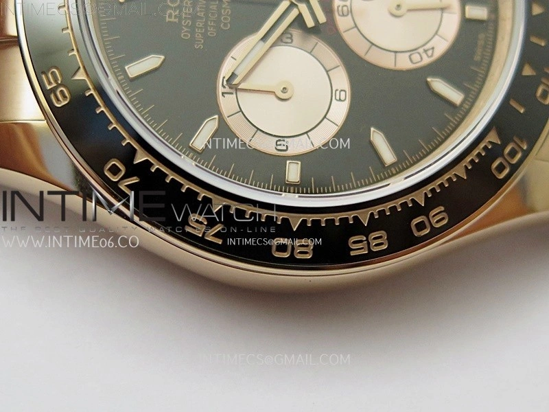 Daytona 126515 QF Gain Weight 1:1 Best Edition Black Dial RG Subdial Sticks Markers on Oysterflex Strap SH4131 V11